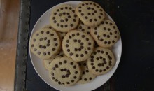 a plate of 'copyleft cookies'