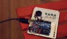 an arduino plugged in to a breadboard